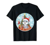 Tis The Season Arbre de Noël en Forme de Lapin T-Shirt