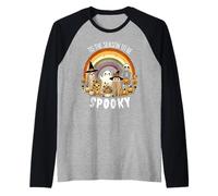 Tis The Season Be Spooky Season Halloween in My Spooky Era Manche Raglan