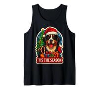 Tis The Season Bouvier Bernois de Noël pour Maman Papa propriétaire Débardeur