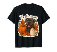 Tis The Season Cane Corso Chien Automne Automne Citrouille Épice Mignon T-Shirt