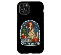 Tis The Season - Chien Fox Terrier Lisse - Propriétaire de Noël Coque pour iPhone 11 Pro