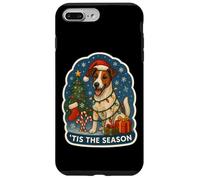 Tis The Season - Chien Fox Terrier Lisse - Propriétaire de Noël Coque pour iPhone 7 Plus/8 Plus