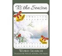Tis The Season Christmas Word Search Puzzle Book: Word Searches with Easy to Read Print about the Christmas Holiday Season and Winter Traditions | 6x9 ... By the Fire! Makes a Great Stocking Stuffer!
