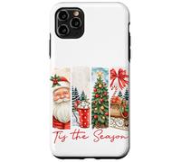 Tis The Season - Coup de Pinceau - Père Noël - Merry Christmas Coque pour iPhone 11 Pro Max