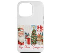Tis The Season - Coup de Pinceau - Père Noël - Merry Christmas Coque pour iPhone 13 Pro