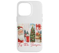 Tis The Season - Coup de Pinceau - Père Noël - Merry Christmas Coque pour iPhone 14 Pro Max