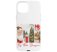 Tis The Season - Coup de Pinceau - Père Noël - Merry Christmas Coque pour iPhone 15 Plus