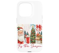Tis The Season - Coup de Pinceau - Père Noël - Merry Christmas Coque pour iPhone 15 Pro