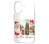 Tis The Season - Coup de Pinceau - Père Noël - Merry Christmas Coque pour iPhone 17