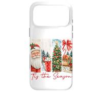 Tis The Season - Coup de Pinceau - Père Noël - Merry Christmas Coque pour iPhone 17 Pro Max