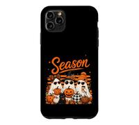 Tis The Season Cute Halloween Ghosts Pumpkin Fall Fun Coque pour iPhone 11 Pro Max