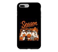 Tis The Season Cute Halloween Ghosts Pumpkin Fall Fun Coque pour iPhone 7 Plus/8 Plus