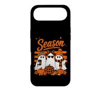Tis The Season Cute Halloween Ghosts Pumpkin Fall Fun Coque pour iPhone Air