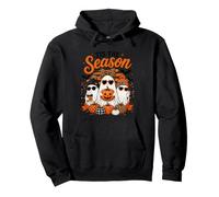 Tis The Season Cute Halloween Ghosts Pumpkin Fall Fun Sweat à Capuche