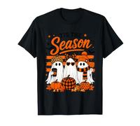 Tis The Season Cute Halloween Ghosts Pumpkin Fall Fun T-Shirt