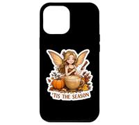 Tis The Season Fairy Automne Femme Citrouille Spice Coffee Coque pour iPhone 12 Pro Max