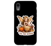 Tis The Season Fairy Automne Femme Citrouille Spice Coffee Coque pour iPhone XR