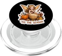 Tis The Season Fairy Automne Femme Citrouille Spice Coffee PopSockets PopGrip pour MagSafe