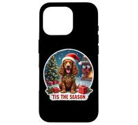Tis The Season Field Spaniel Dog Joyeux Noël pour Maman et Papa Coque pour iPhone 16 Pro