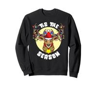 Tis The Season Funny Deer Hunting Christmas Sweatshirt