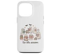 Tis The Season Ghost Readers Cute Halloween Bookish Coque pour iPhone 13 Pro
