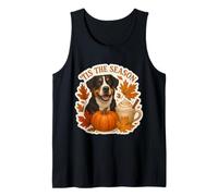 Tis The Season Great Swiss Mountain Dog Automne Citrouille Débardeur