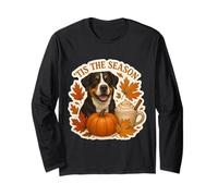 Tis The Season Great Swiss Mountain Dog Automne Citrouille Manche Longue