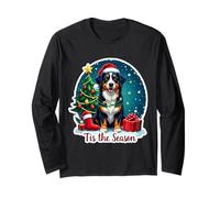 Tis The Season Great Swiss Mountain Dog Merry Christmas Manche Longue