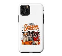 Tis The Season Halloween Border Collie Pumpkin Costume Coque pour iPhone 11 Pro