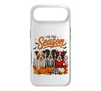 Tis The Season Halloween Border Collie Pumpkin Costume Coque pour iPhone Air