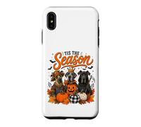 Tis The Season Halloween Great Dane Pumpkin Costume Coque pour iPhone XS Max