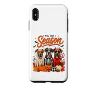 Tis The Season Halloween Great Dane Pumpkin Costume Coque pour iPhone XS Max
