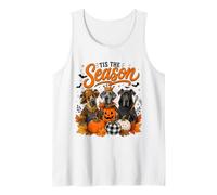 Tis The Season Halloween Great Dane Pumpkin Costume Débardeur