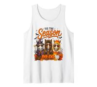 Tis The Season Halloween Horse Pumpkin Costume Débardeur