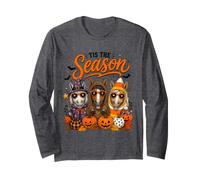 Tis The Season Halloween Horse Pumpkin Costume Manche Longue