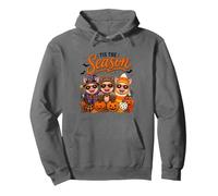 Tis The Season Halloween Pig Pumpkin Costume Sweat à Capuche