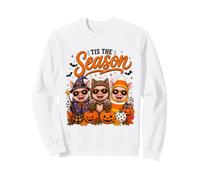Tis The Season Halloween Pig Pumpkin Costume Sweatshirt