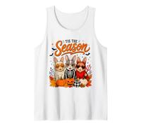 Tis The Season Halloween Rabbit Pumpkin Costume Débardeur