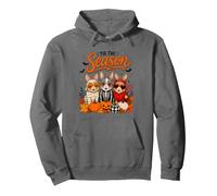 Tis The Season Halloween Rabbit Pumpkin Costume Sweat à Capuche