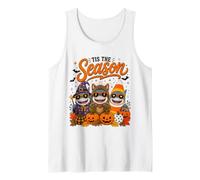 Tis The Season Halloween Shark Pumpkin Costume Débardeur