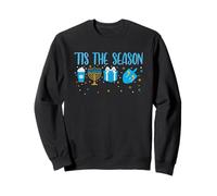 Tis The Season Hanukkah Joyeuse Ambiance Festive Sweatshirt