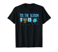 Tis The Season Hanukkah Joyeuse Ambiance Festive T-Shirt