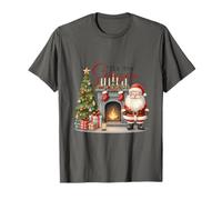 Tis The Season Joli Sapin de Noël Père Noël T-Shirt
