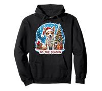 Tis The Season Jouet Fox Terrier Chien Merry Christmas Mom Dad Sweat à Capuche