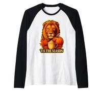Tis The Season Lion Automne Automne Citrouille Épices Lion King Cup Manche Raglan