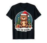 Tis The Season Peluche Ours Grizzly Noël Noël Festif Noël T-Shirt