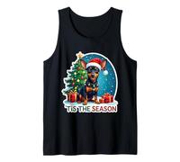 Tis The Season Pinscher Miniature Merry Christmas Christmas Débardeur