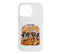 Tis The Season Thanksgiving Border Collie Pumpkin Costume Coque pour iPhone 14 Pro Max