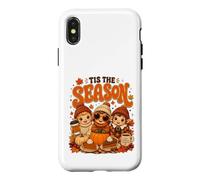 Tis The Season Thanksgiving Elf Pumpkin Costume Coque pour iPhone X/XS