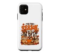 Tis The Season Thanksgiving Great Dane Pumpkin Costume Coque pour iPhone 11
